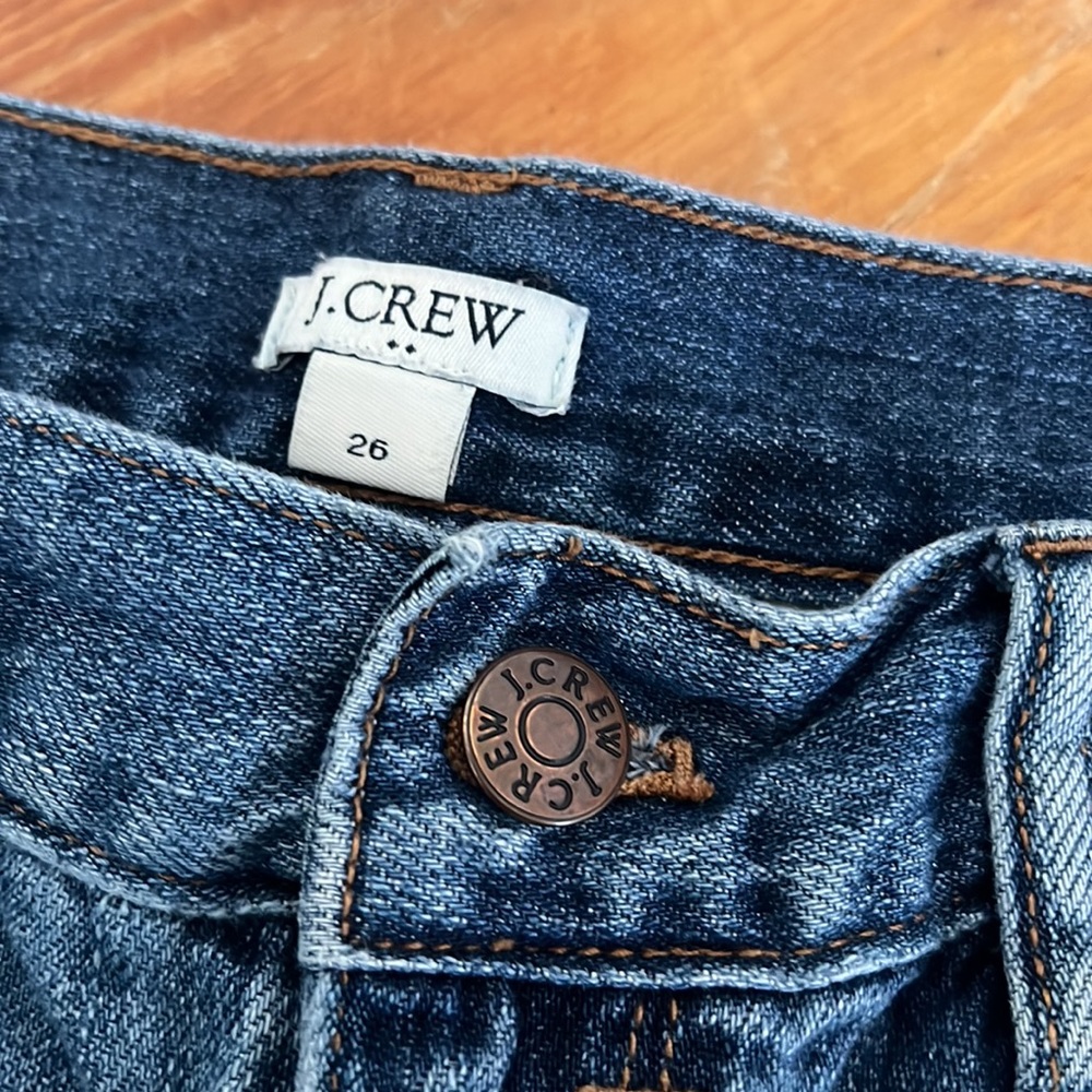 J. Crew Jean shorts size 26 waist - Picture 2 of 3